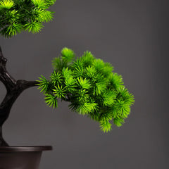 Evergreen Bonsai - Kunstmatige Dennenboom voor Bureau- en Thuisdecoratie