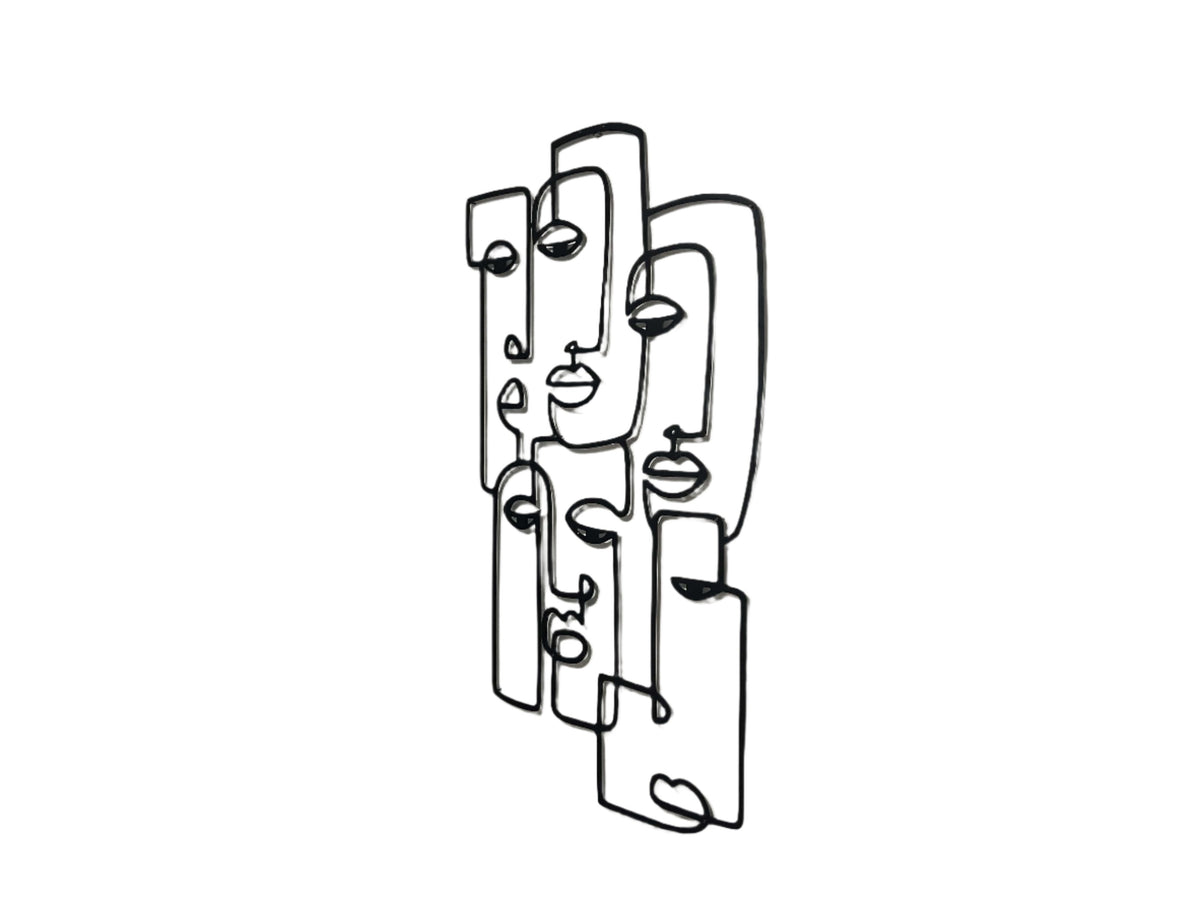 Artistry Steel - 3D Wanddecoratie