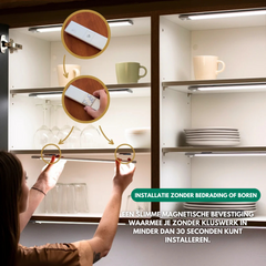 LumoBar – Draadloos Oplaadbaar Nachtlampje met Sensor