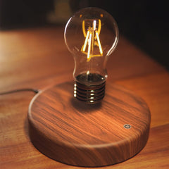 Levion - Levitating Tesla Lamp | Magnetisch Zwevende Lamp met 360° Rotatie, LED Filament & Stijlvol Design