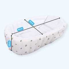 Bubblenest – Opblaasbaar Babybadje voor Comfortabel Badplezier