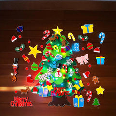 Feltiva – Vilt Kerstboom met Versieringen voor Kinderen