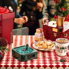 WaveBeat - Premium Retro Bluetooth Platenspeler