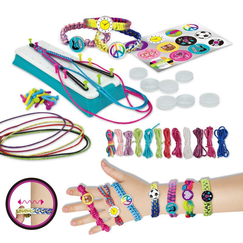 TwistCraft – DIY Vlechtset voor Kinderen, Creatief Haar & Armband Accessoires