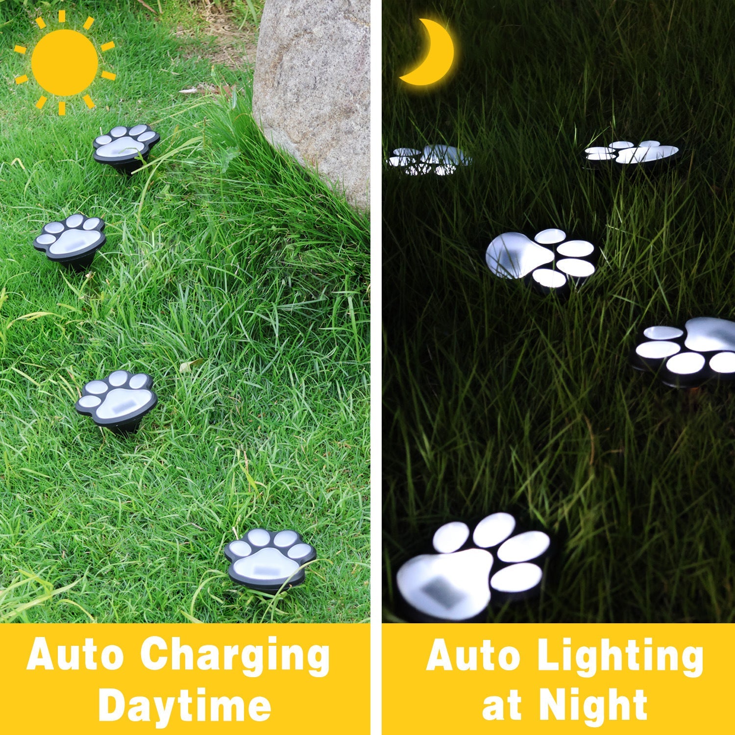 Pawtastic Glow - Zonne-energie Tuinverlichting