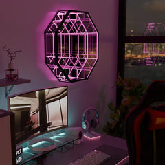 LUMINA - Dynamisch Licht Sculptuur en Spiegel