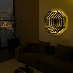 LUMINA - Dynamisch Licht Sculptuur en Spiegel