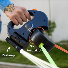 Velora – 2-in-1 Verlichte Hondenriem