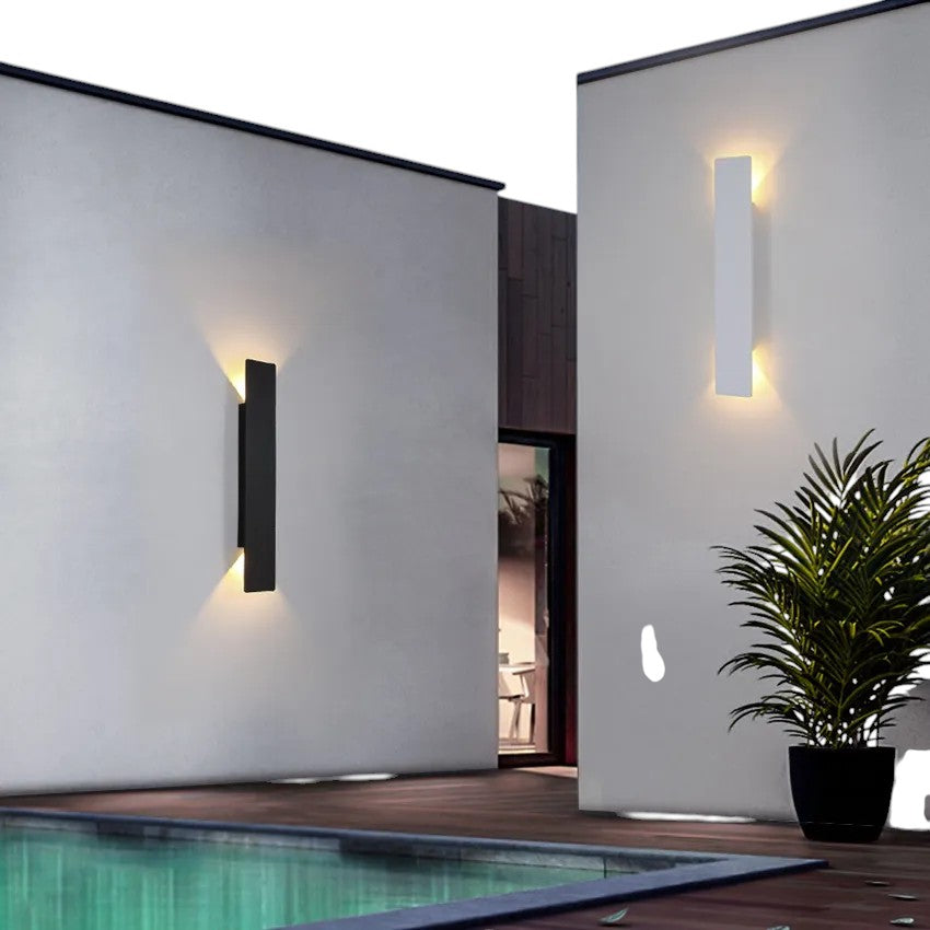 Lumivault – Moderne Waterdichte Buitenlamp voor aan de Muur