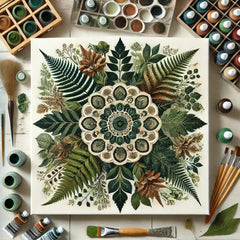 Verdara - Botanische Mandala Diamond Painting