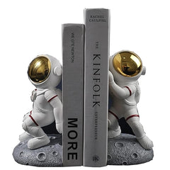 StarGaze - Astronauten Boekensteunen van Resin