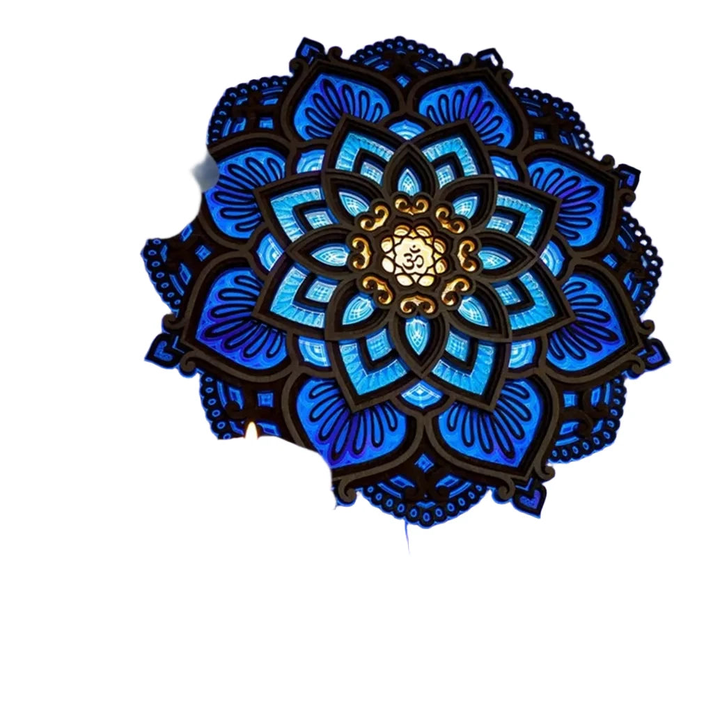 GlowWood - Kant-en-klare LED Houten Wandlamp