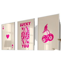 Artix - Vintage 3D Gouden Schaakstuk Canvas Poster