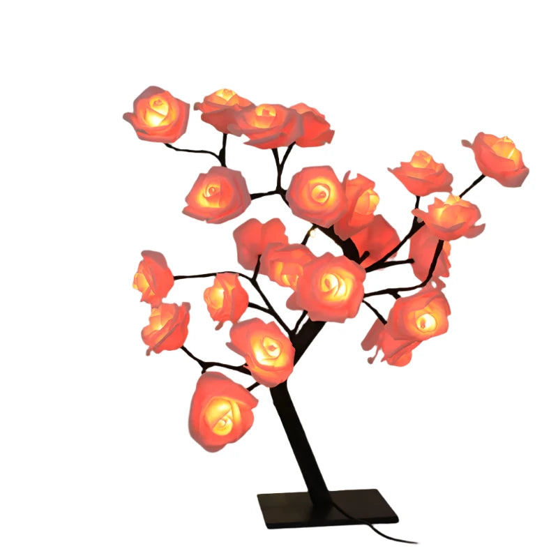 BloomLite - LED Rozenboom Sfeerlamp voor Romantische Decoratie