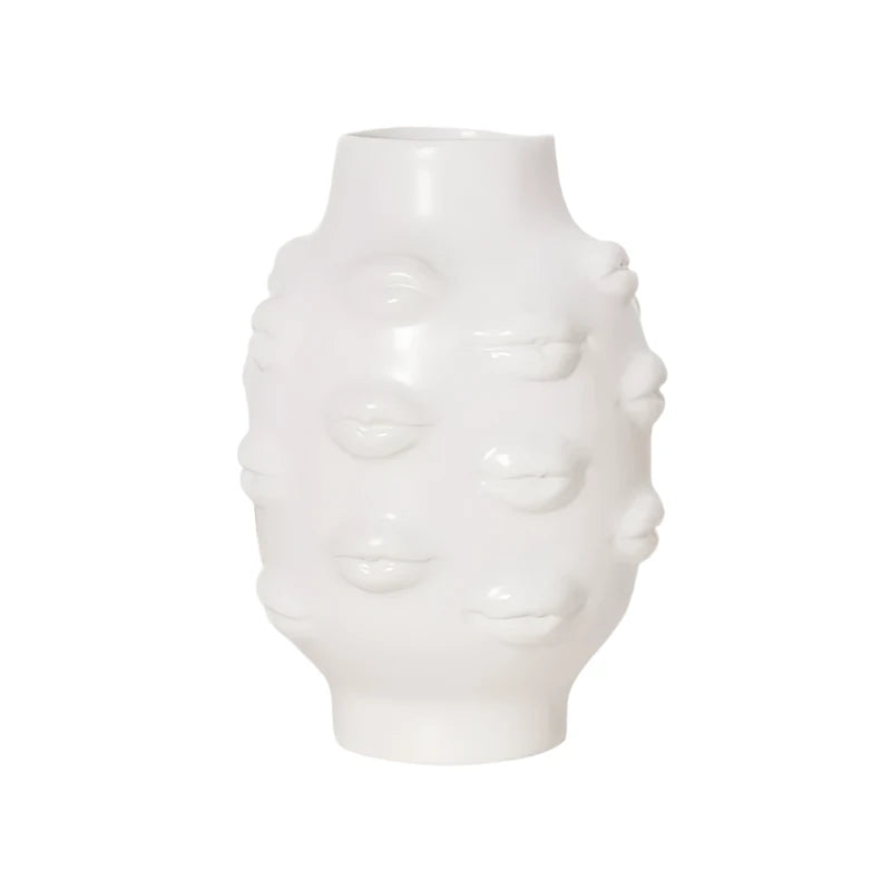 LumaVase - Luxe Europese Keramische Vaas voor Bloemstukken en Woondecoratie