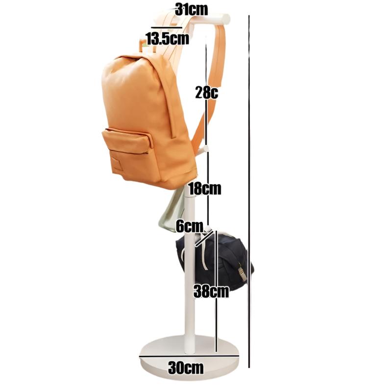 Racka – Stijlvol Staand Rek voor Kinderen en Moderne Woonruimtes