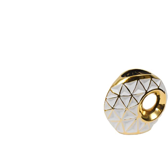 LuxeVaas - Elegante Keramische Decoratieve Vaasje