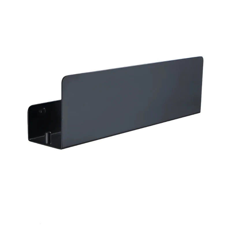 Nexus - Zwarte Wandorganizer voor de Badkamer met Haken