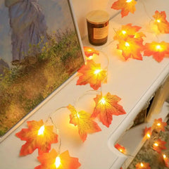 Herfstgloed - Fall Garland Lichten voor Gezellige Decoratie