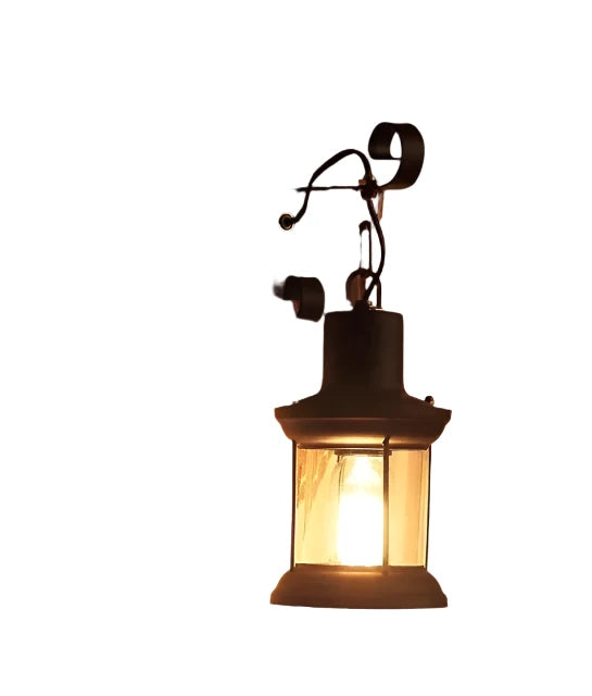 Sculptura - Retro Houten Wandlamp