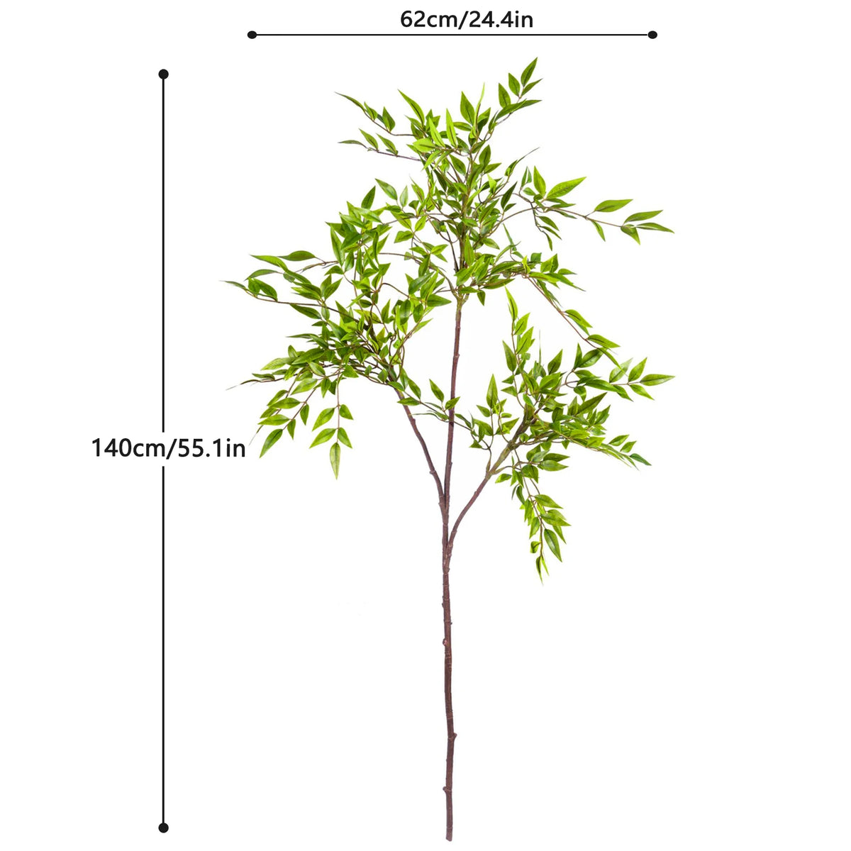 BambooLeaf - Kunstmatige Nandina Bamboetak