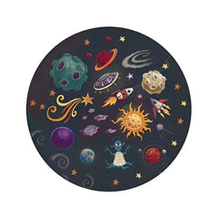 Vellano - Zachte Polyacrylonitril Vezel Ronde Tapijt - Modern Design voor Woonruimtes