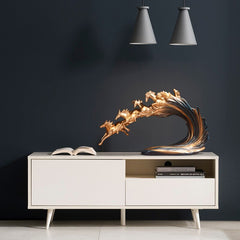 Equestra - Majestueuze Galloperend Paard Beeld van Hoogwaardige Hars