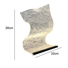 Luminara - Acryl LED Tafellamp met Dimbare Verlichting