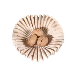 SereniSchaal - Grote Wabi-Sabi Marmeren Decoratieschaal