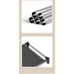 Formora – Slanke Zwarte Schoenenrek voor Moderne Interieurs