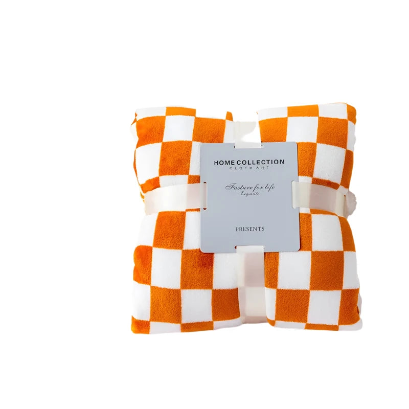 SnuggleWrap - Retro Vloerbedekking Plaid Flanellen Deken