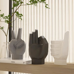 GestureArt - Modern Abstract Hand Gesture Sculpture