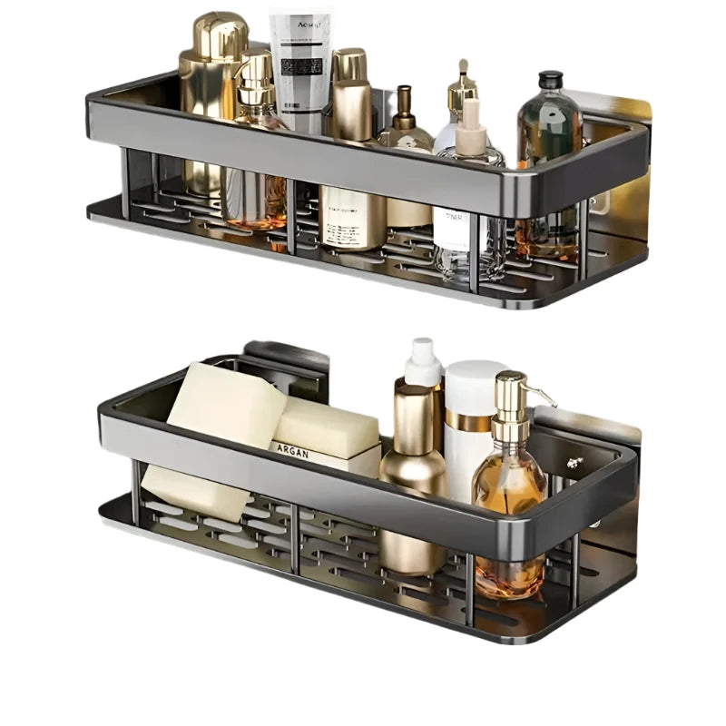 AluShelf - Roestvrij Aluminium Badkamer Plank