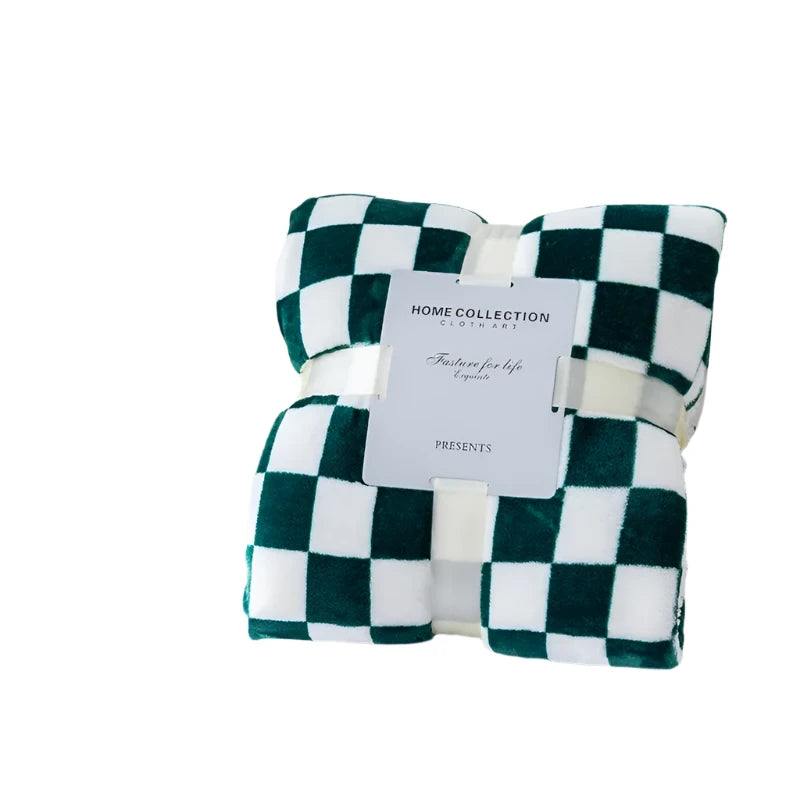 SnuggleWrap - Retro Vloerbedekking Plaid Flanellen Deken