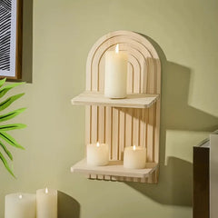 Merknaam: Woodsy Arch - Houten Muurbeugel