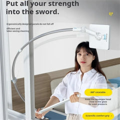 ClearMate – Magnetische Dubbelzijdige Raamwisser met Veiligheidskoord