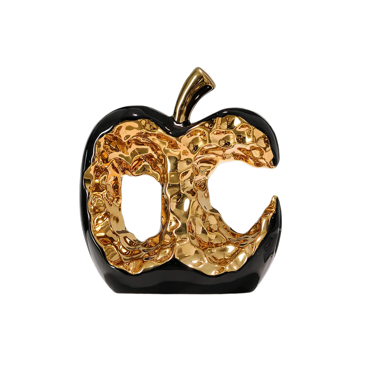 Opulent Apple - Goudplated Sculptuur