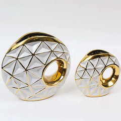 LuxeVaas - Elegante Keramische Decoratieve Vaasje