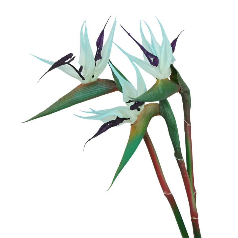 Paradijsbloem - Kunstmatige Strelitzia Vogel van het Paradijs Bloemen (Set van 3)
