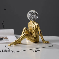 Artspire - Abstracte Karakter Resin Beeld