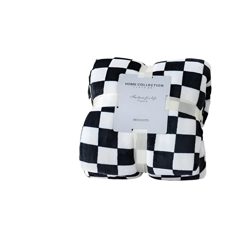 SnuggleWrap - Retro Vloerbedekking Plaid Flanellen Deken