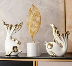 Ceramica - Abstracte Kunststandbeelden voor Moderne Huizen