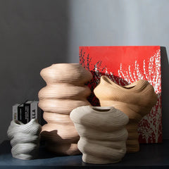 ClayVibe - Elegante Klei Vaas