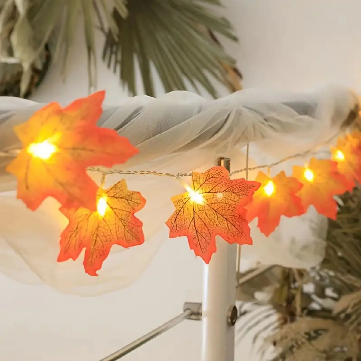 Herfstgloed - Fall Garland Lichten voor Gezellige Decoratie