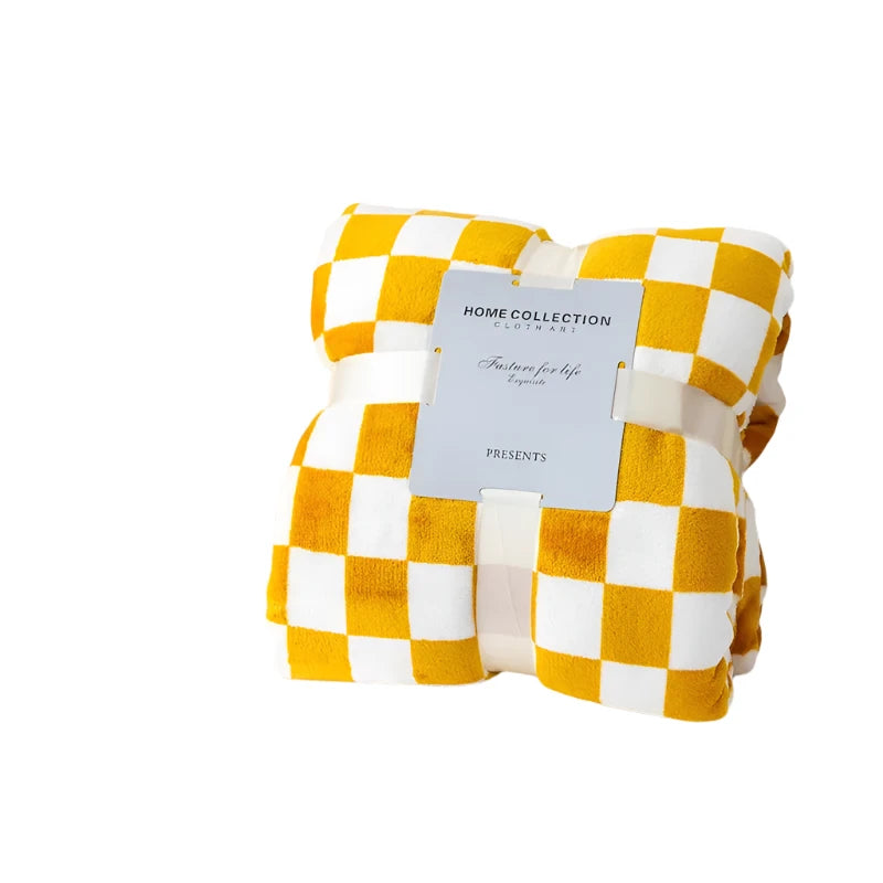 SnuggleWrap - Retro Vloerbedekking Plaid Flanellen Deken