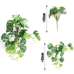 Verdura - Kunstmatige Groene Schildpad Bladeren