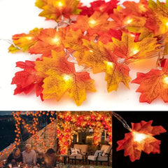 Herfstgloed - Fall Garland Lichten voor Gezellige Decoratie