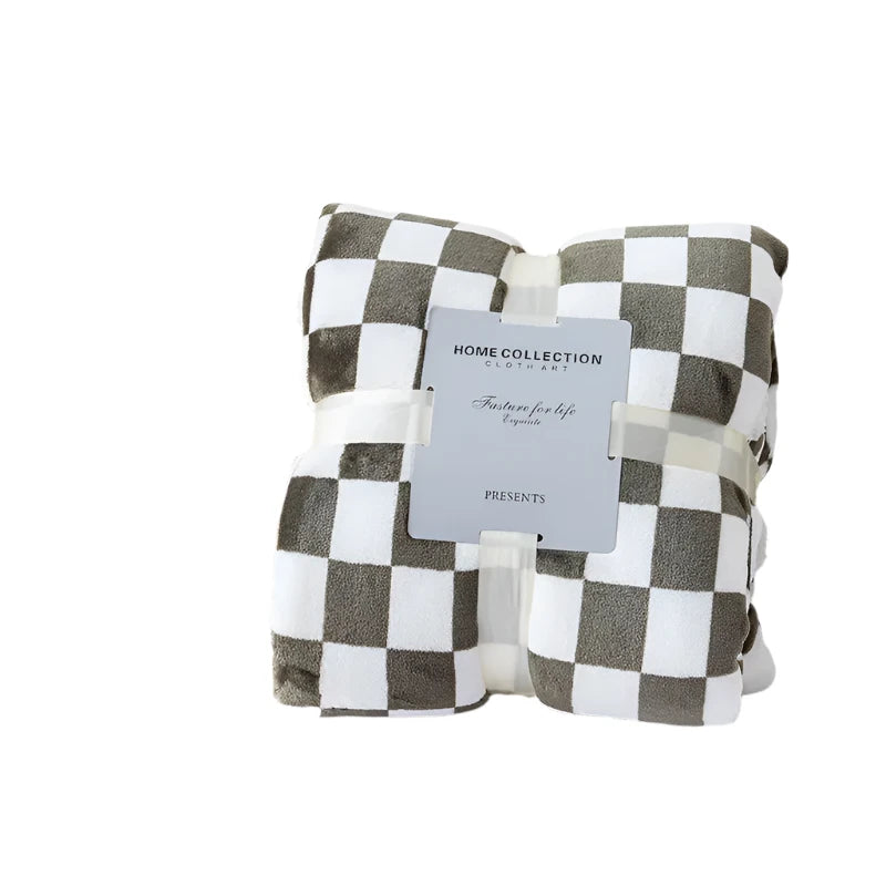 SnuggleWrap - Retro Vloerbedekking Plaid Flanellen Deken