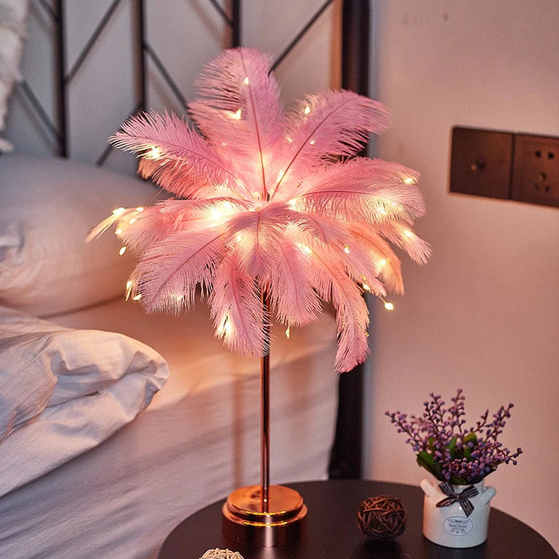 Lustre - FeatherGlow LED Tafellamp