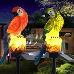 ZonVogel - Solar Papegaai Tuinlamp voor Buiten Decoratie